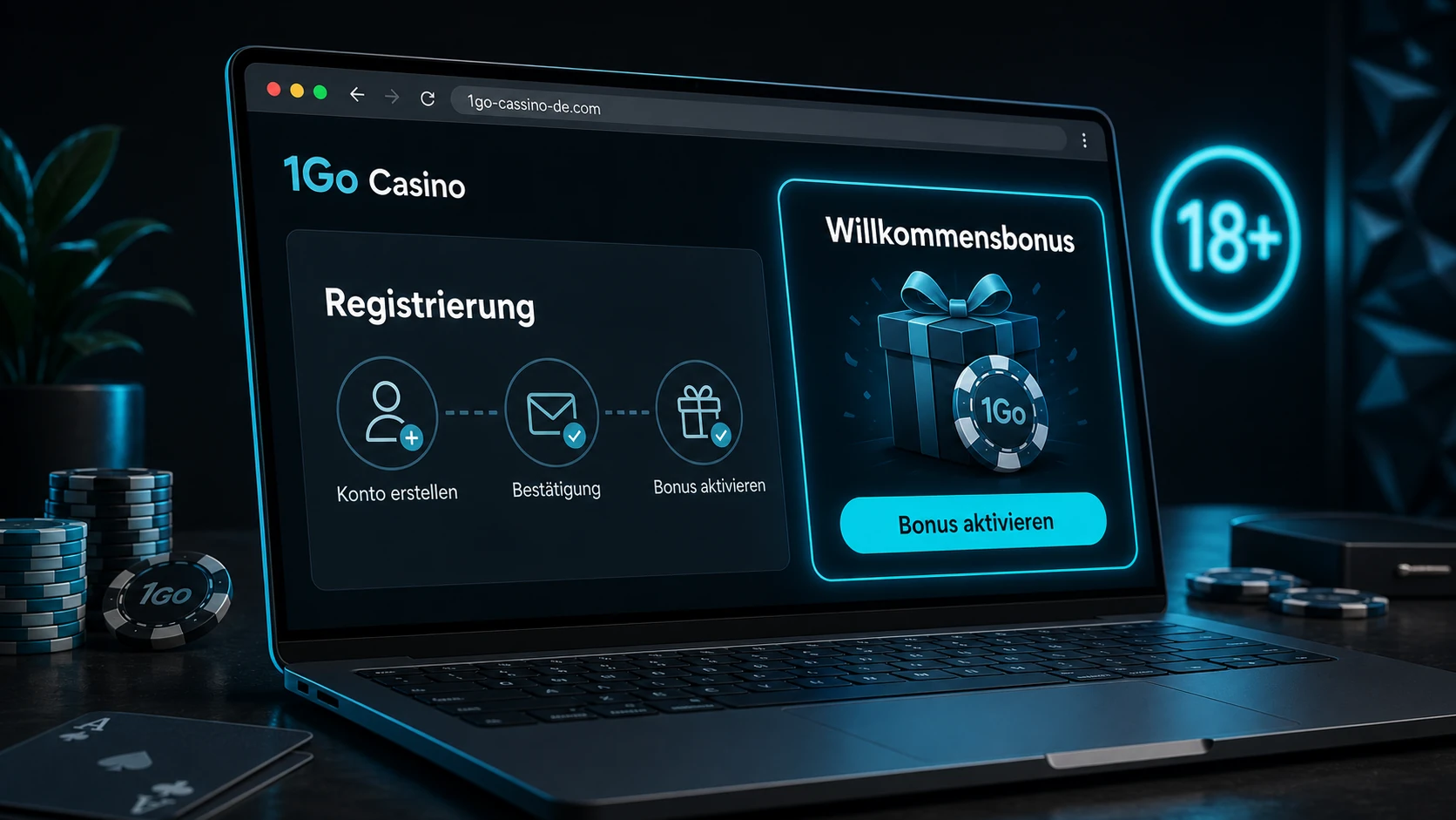 Der 1GO Willkommensbonus für neue Spieler