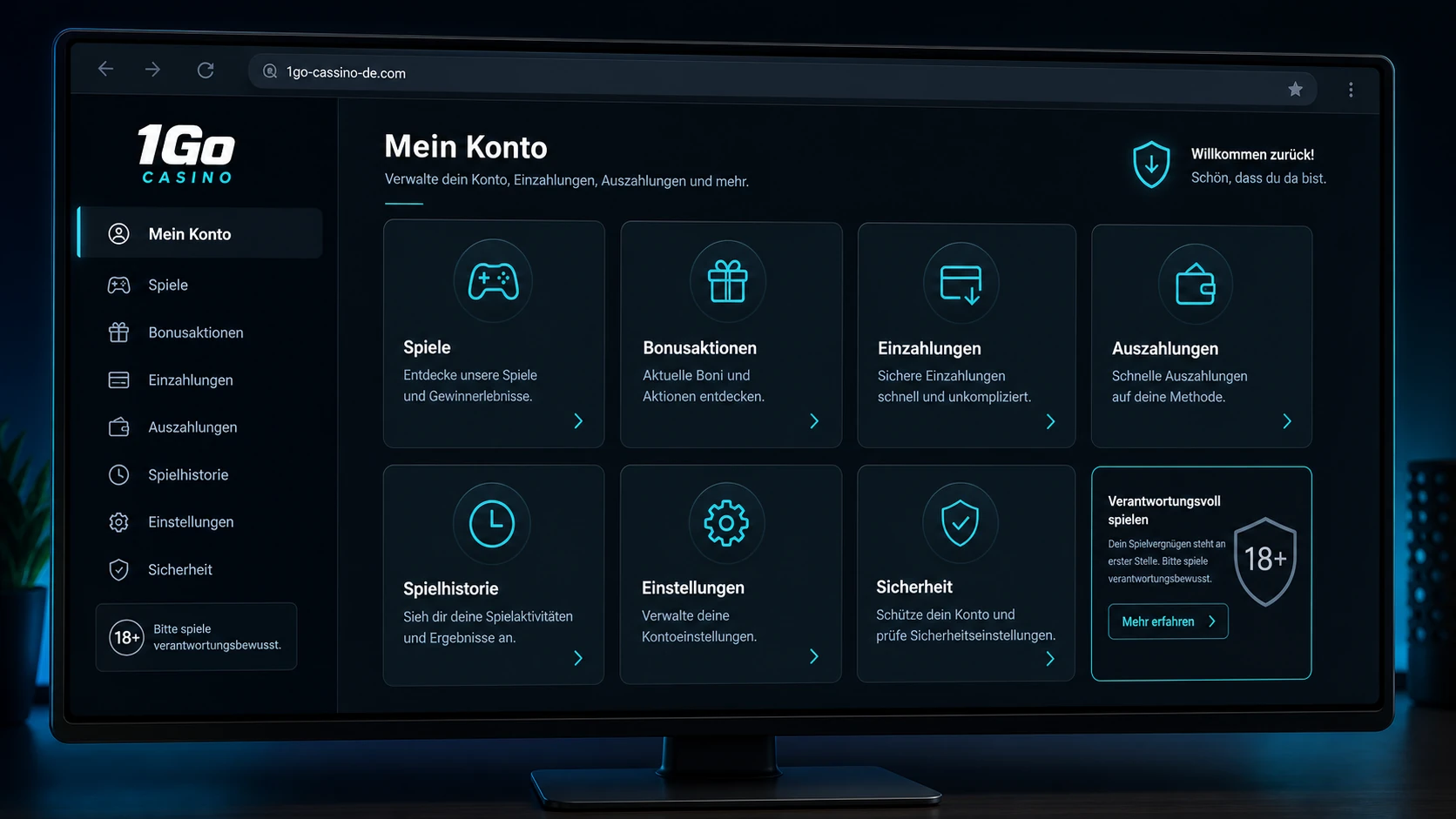 Vorteile eines registrierten Spielerkontos