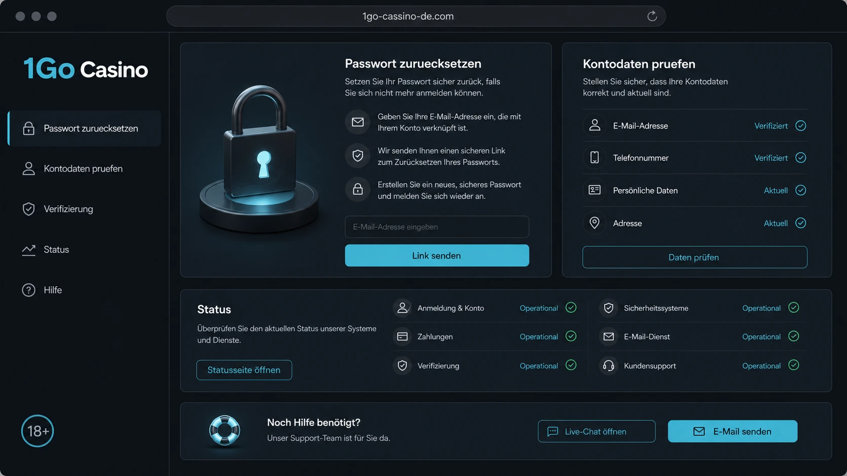 Häufige Login-Probleme und Lösungen