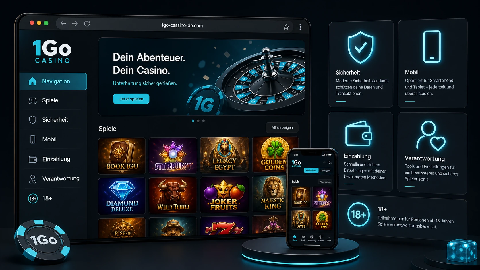 Warum entscheiden sich Spieler für 1GO Casino?